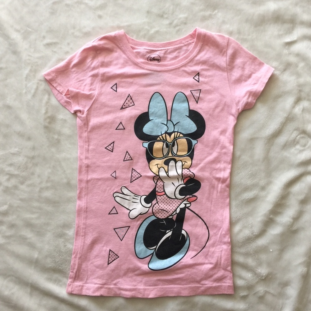 Disney Minnie Mouse girls t-shirt- size S (7)